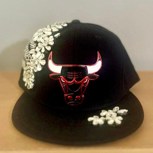 Bulls Hat- Bejeweled